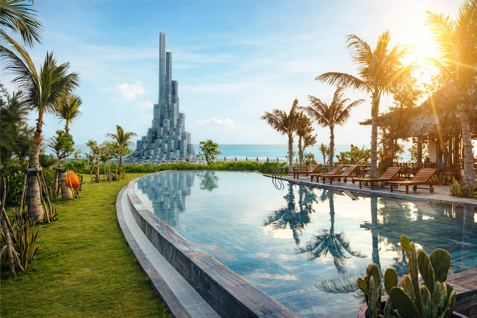 Stelia Beach Resort toàn cảnh